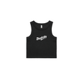 Classic Logo Ribbed Tank Black