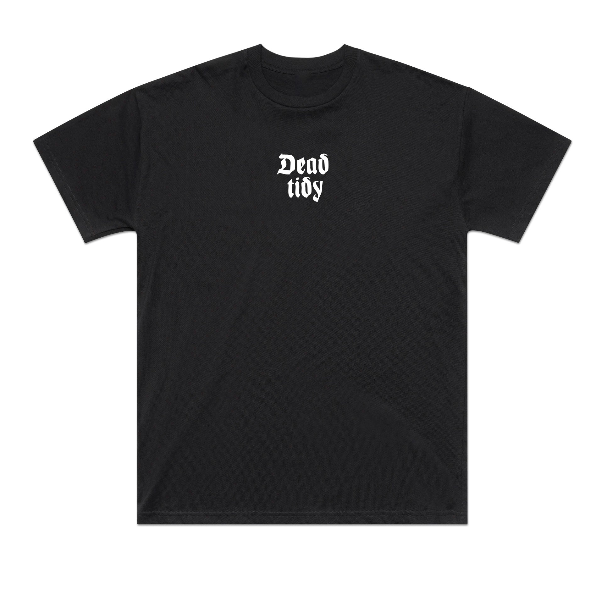 Black Dead Tidy Classic Logo T-shirt