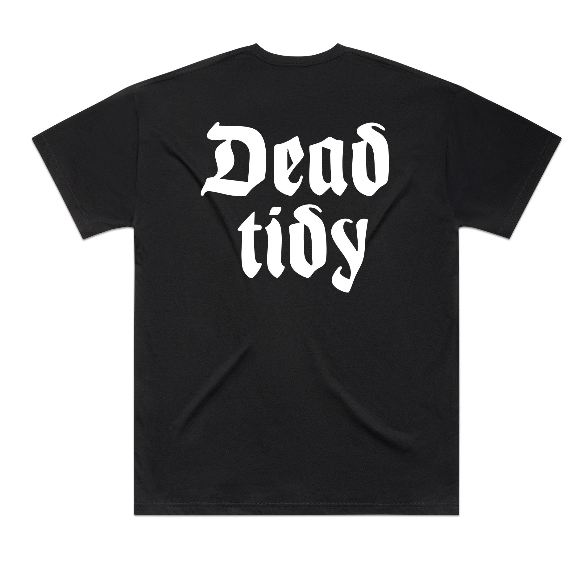 Black Dead Tidy Classic Logo T-shirt