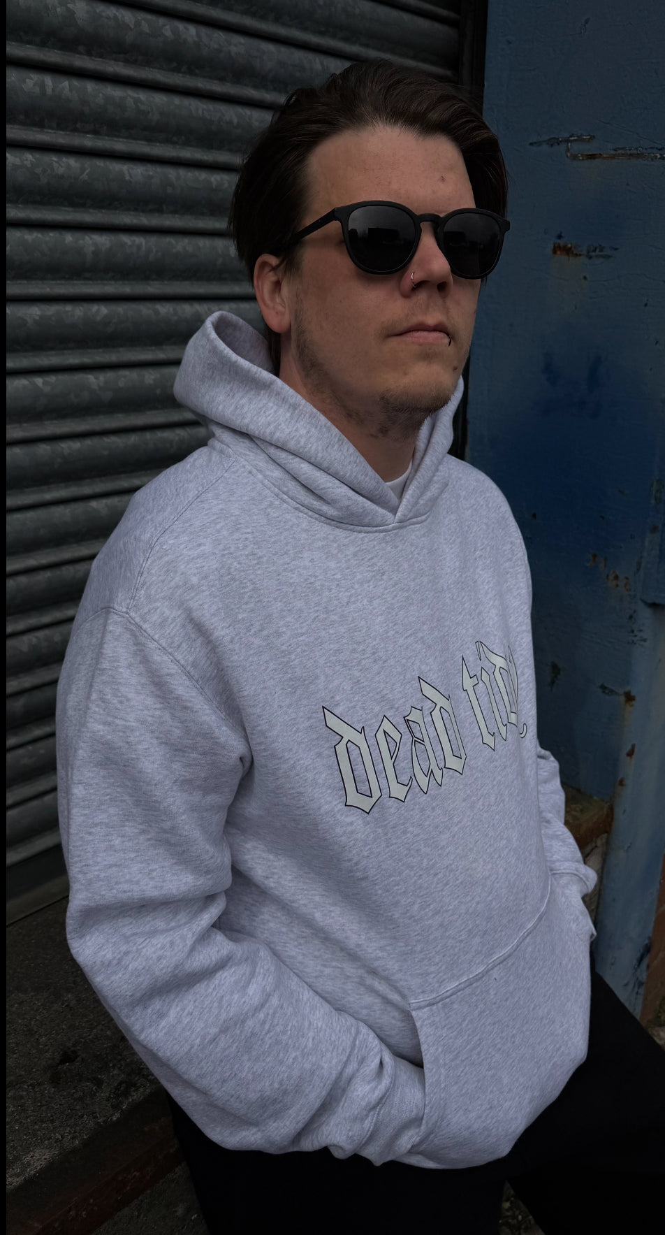 Grey Dead Tidy Hoodie
