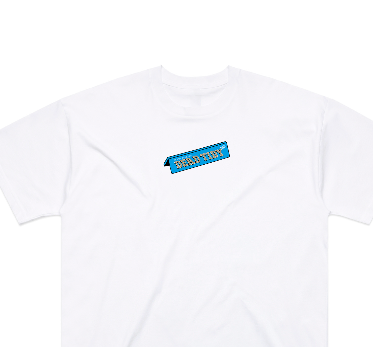 No Cut Corners in Blue