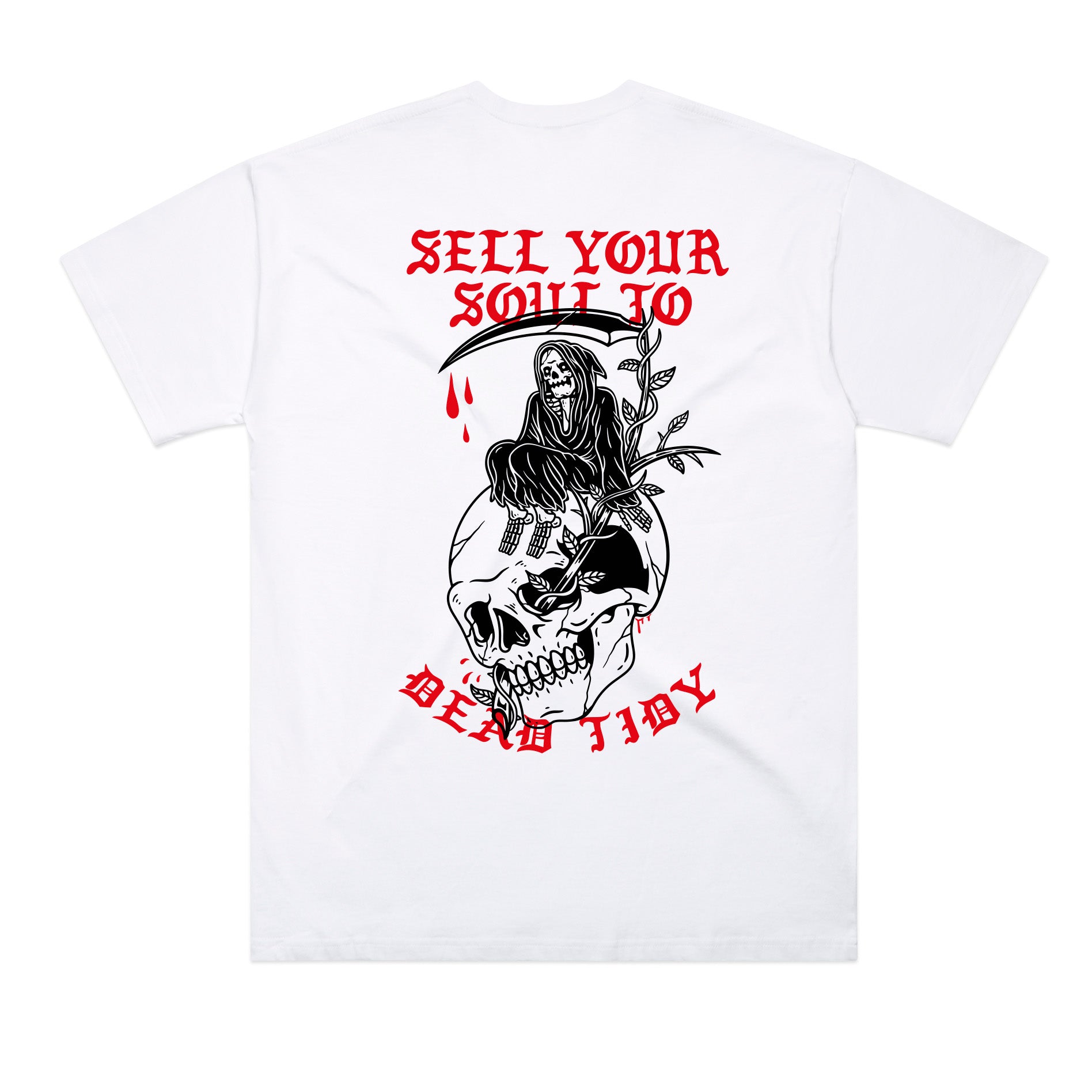 White Sell Your Soul T-shirt