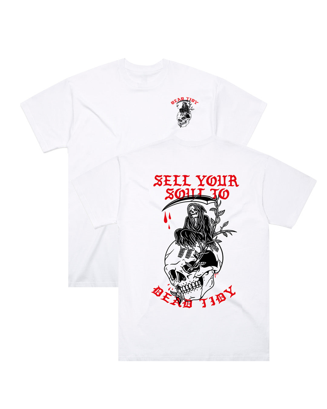 White Sell Your Soul T-shirt